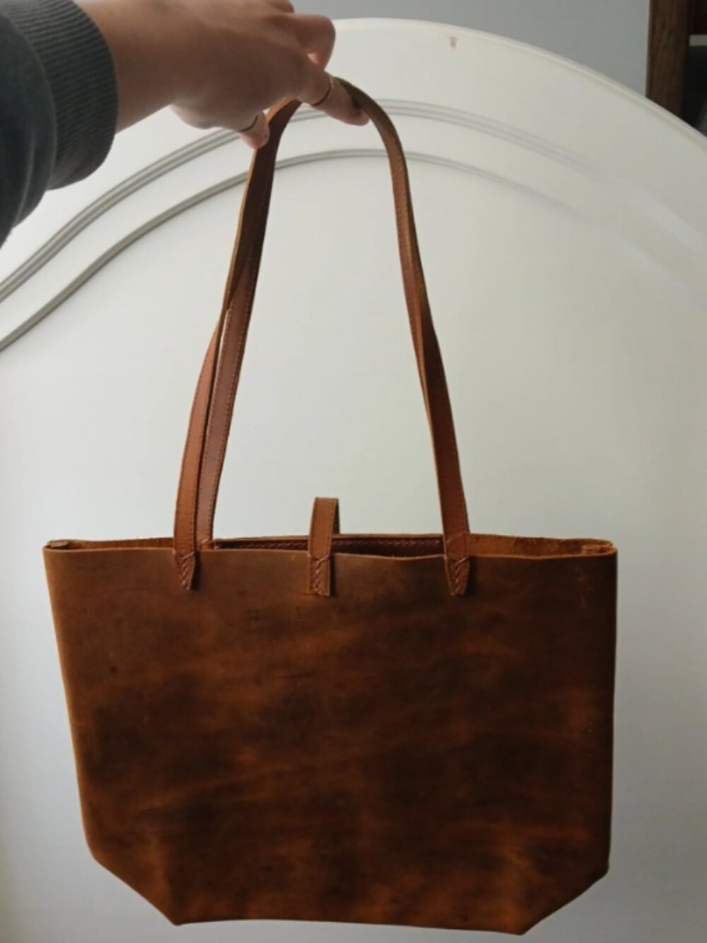Large Structured Tote Bag